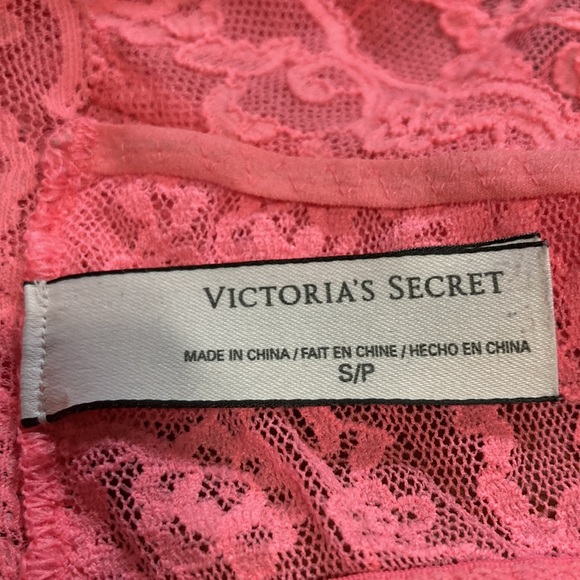 VICTORIAS SECRET Bralette Salamander Pink Womens Small Petite - Picture 8 of 11